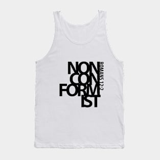 Nonconformist | Christian | Faith | Jesus Tank Top